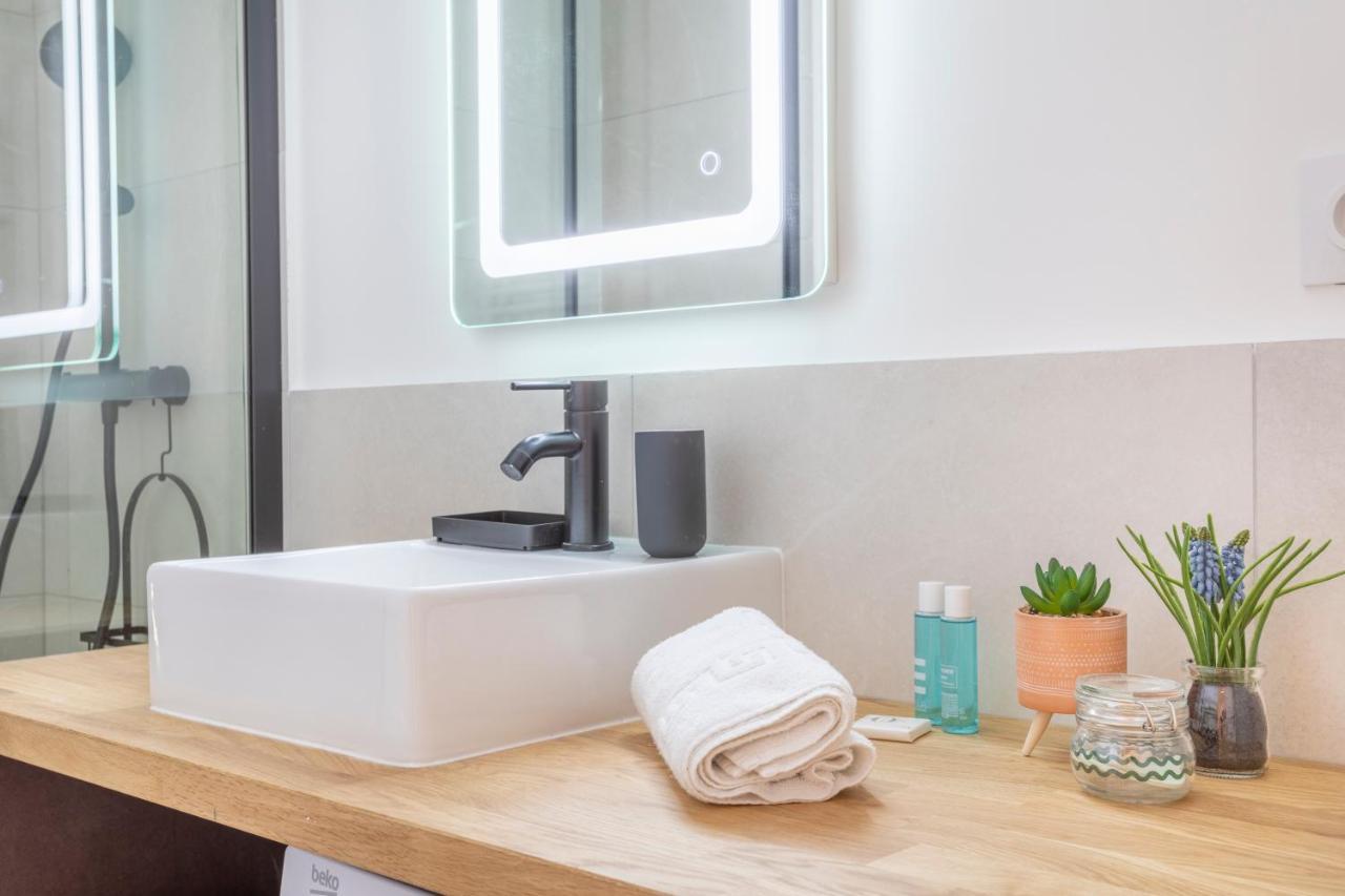 Garlaban - Linge De Qualite - Fibre - Confort - Coeur De Ville Gardanne Ngoại thất bức ảnh