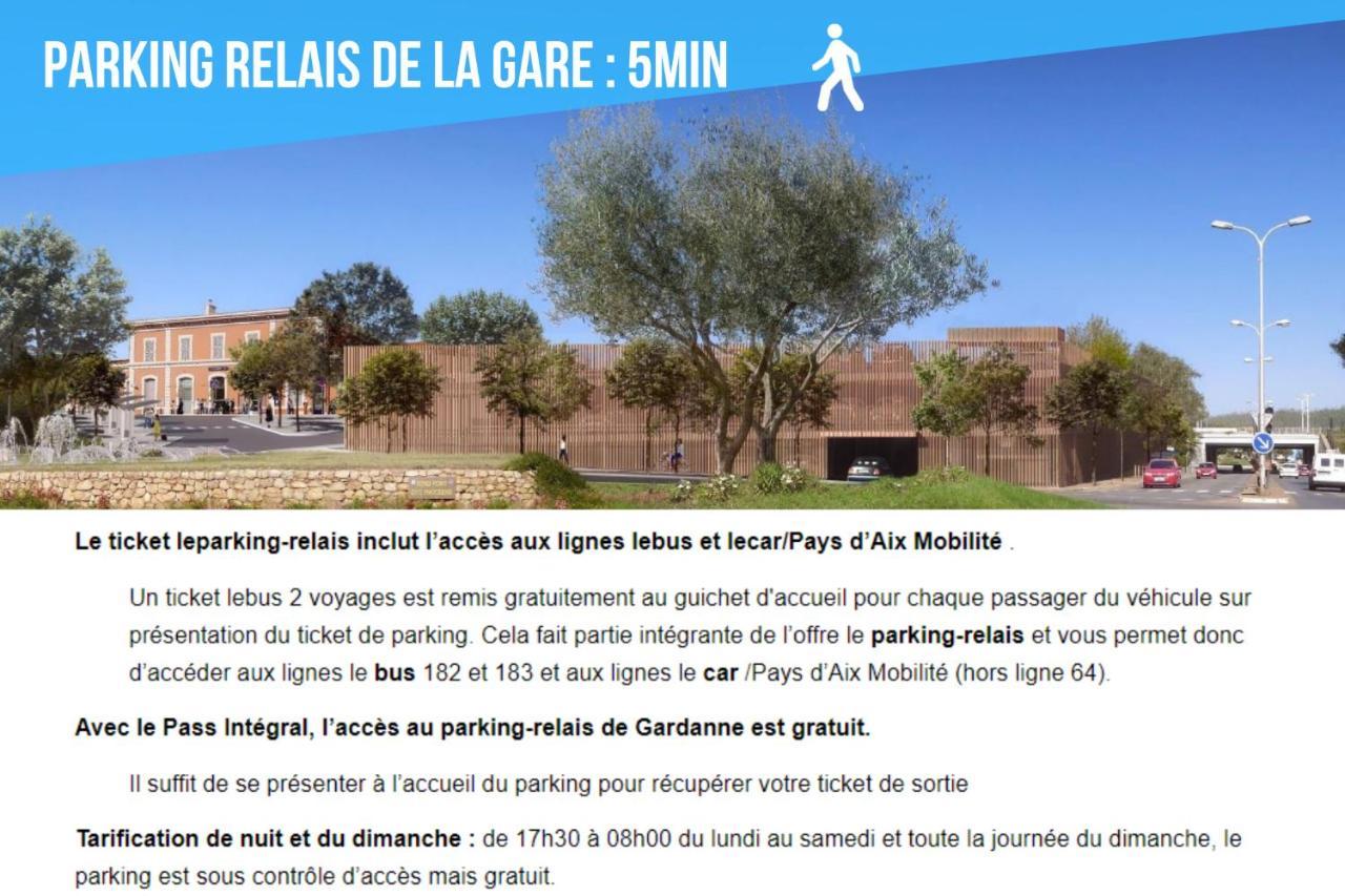 Garlaban - Linge De Qualite - Fibre - Confort - Coeur De Ville Gardanne Ngoại thất bức ảnh